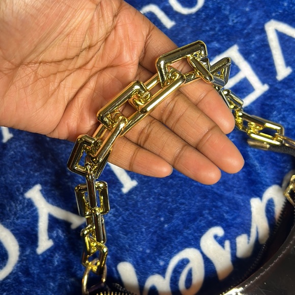 Gold and brown purse - Picture 3 of 4